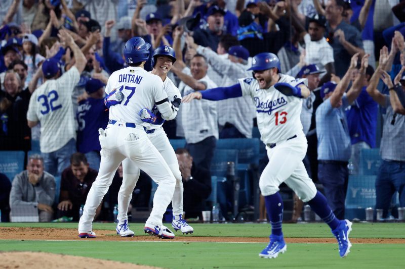 The MLB league championship series continues with two thrilling matchups as the Los Angeles Dodgers take on the Milwaukee Brewers in the NLCS and the Toronto Blue Jays face the Seattle Mariners in the ALCS, with a spot in the World Series on the line.
The Dodgers advanced to the NLCS after a dramatic victory over the Philadelphia Phillies in the divisional round. This win set up a matchup against the Brewers, who squeaked by the Chicago Cubs in five games. The Blue Jays are in the ALCS for the first time since 2016 after defeating the New York Yankees 3-1 in the ALDS. The Mariners earned their way in with a thrilling five-game series win against the Detroit Tigers.
Here is the updated MLB playoff bracket.
ALCS schedule
Game 1: Mariners 3, Blue Jays 1 (Seattle leads 1-0)
Game 2: Mariners 10, Blue Jays 3 (Seattle leads 2-0)
Game 3: Wednesday, Oct. 15, Toronto Blue Jays at Seattle Mariners, 8:08 p.m. ET on FOX/FS1
Game 4: Thursday, Oct. 16, Toronto Blue Jays at Seattle Mariners, 8:33 p.m. ET on FOX/FS1
*Game 5: Friday, Oct. 17, Toronto Blue Jays at Seattle Mariners, 6:08 p.m. ET on FOX/FS1
*Game 6: Sunday, Oct. 19, Seattle Mariners at Toronto Blue Jays, 8:03 p.m. ET on FOX/FS1
*Game 7: Monday, Oct. 20, Seattle Mariners at Toronto Blue Jays, 8:08 p.m. ET on FOX/FS1
* — if necessary
NLCS schedule
Game 1: Dodgers 2, Brewers 1 (Los Angeles leads 1-0)
Game 2: Tuesday, Oct. 14, Los Angeles Dodgers at Milwaukee Brewers, 8:08 p.m. ET on TBS, truTV, HBO Max
Game 3: Thursday, Oct. 16, Milwaukee Brewers at Los Angeles Dodgers, 6:08 p.m. ET on TBS, truTV, HBO Max
Game 4: Friday, Oct. 17, Milwaukee Brewers at Los Angeles Dodgers, 8:38 p.m. ET on TBS, truTV, HBO Max
*Game 5: Saturday, Oct. 18, Milwaukee Brewers at Los Angeles Dodgers, 8:08 p.m. ET on TBS, truTV, HBO Max
*Game 6: Monday, Oct. 20, Los Angeles Dodgers at Milwaukee Brewers, 5:08 p.m. ET on TBS, truTV, HBO Max
*Game 7: Tuesday, Oct. 21, Los Angeles Dodgers at Milwaukee Brewers, 8:08 p.m. ET on TBS, truTV, HBO Max
* — if necessary
World Series
Game 1: Friday, Oct. 24, TBD on TBD
Game 2: Saturday, Oct. 25, TBD on TBD
Game 3: Monday, Oct. 27, TBD on TBD
Game 4: Tuesday, Oct. 28, TBD on TBD
*Game 5: Wednesday, Oct. 29, TBD on TBD
*Game 6: Friday, Oct. 31, TBD on TBD
*Game 7: Saturday, Nov. 1, TBD on TBD
* — if necessary
MLB playoff bracket
American League
<strong>Byes</strong>: Blue Jays, Mariners
<strong>AL Wild Card Series (best of three)</strong>
Tigers at Guardians – Detroit wins series 2-1
Red Sox at Yankees – New York wins series 2-1
<strong>AL Division Series (best of five)</strong>
Blue Jays vs. Yankees – Toronto wins series 3-1
Mariners vs. Tigers – Seattle wins series 3-2
<strong>AL Championship Series (best of seven)</strong>
Blue Jays vs. Mariners – Seattle leads series 2-0
National League
<strong>Byes</strong>: Brewers, Phillies
<strong>NL Wild Card Series (best of three)</strong>
Reds at Dodgers – Los Angeles wins series 2-0
Padres at Cubs – Chicago wins series 2-1
<strong>NL Division Series (best of five)</strong>
Brewers vs. Cubs – Milwaukee wins series 3-2
Phillies vs. Dodgers – Los Angeles wins series 3-1
<strong>NL Championship Series (best of seven)</strong>
Dodgers vs. Brewers – Los Angeles leads series 1-0
This post appeared first on USA TODAY MLB postseason bracket, schedule for ALCS, NLCS